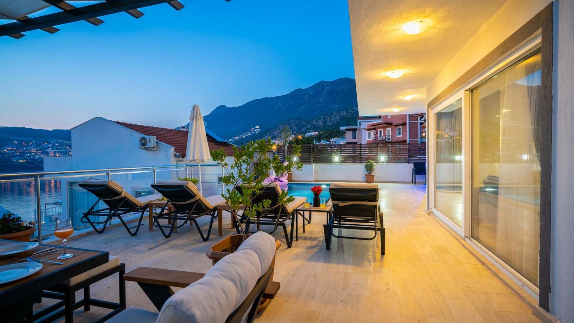 Villa Angel - Harika Manzara Kaş Exteriör bild