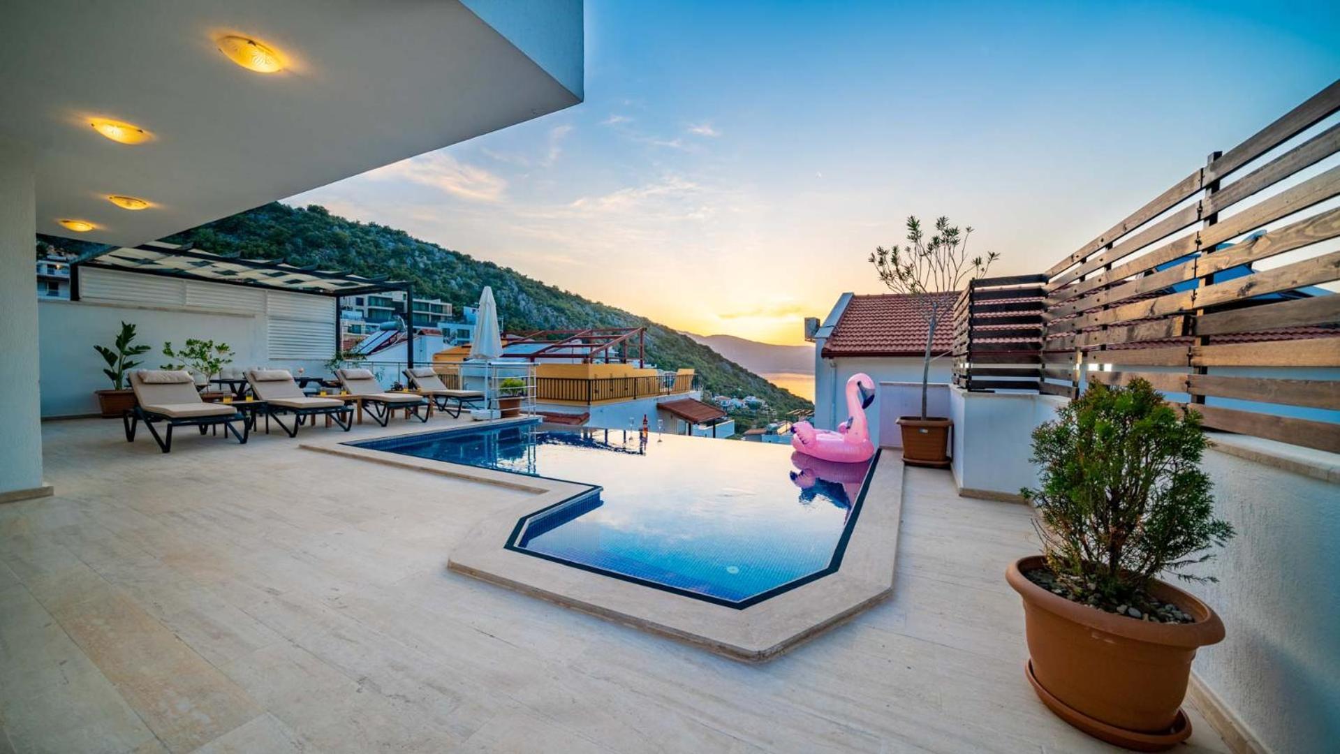Villa Angel - Harika Manzara Kaş Exteriör bild